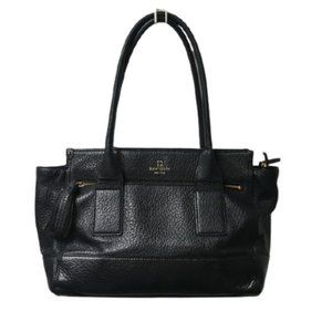 Kate Spade Harmony Black Leather Tassel Shoulder Bag